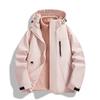Popular Jacket Men's and Women's Jacket Winter Outdoor Three-in-one Removable Two-piece Set