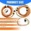 High Purities Silver Plated Balance Cable 3.5/4.4mm 0.78 2Pin Earphone Upgraded Cable Line 120CM Long