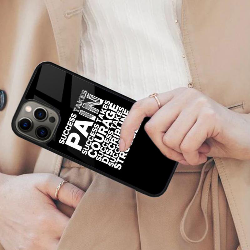Motivational Gym Fitness Magnetic Phone Case For APPLE iPhone 17 Air 16 14 13 12 Pro Max 15 Plus Wireless Charge MagSafe Cover