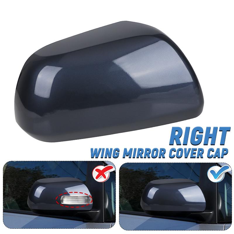 Left Right Door Wing Rearview Mirror Cover Cap For Toyota Sienna 2011 2012 2013 2014 2015 2016 2017-  W/O Turn Signal Light