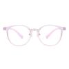 TR90 Children Round Glasses Frame Boys And Girls Plastic Transparent Lightweight Spectacle For Optical Prescription Lenses
