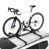 VEVOR Roof Bike Rack, 15 Kg Capacity, Upright Roof Mount Bicycle Rack with Secure Locking System for Most Standard Crossbars