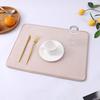 Yousheng Microfiber Drying Mat Super Absorbent Quick-Dry Dish Drying Pad for Kitchen Countertop Heat Resistant Dining Table Mat for Pots Pans Cups