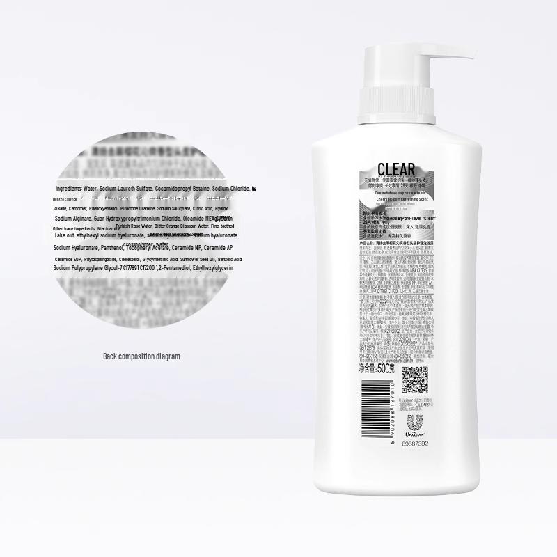 Clear Anti-Dandruff Cherry Blossom Shampoo Pack