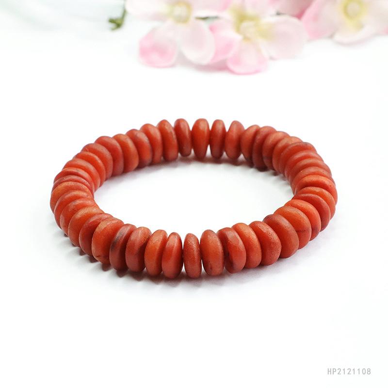 2026 Ximang Amber Old Beeswax Rough Stone Bracelet Full Honey Safety Buckle Live Broadcast S2121108