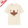 Funny 67 Thanksgiving Shirt Middle School 6 7 Funny 67 Meme Funny Turkey TShirt Perfect for Thanksgiving Unisex Softstyle Tee