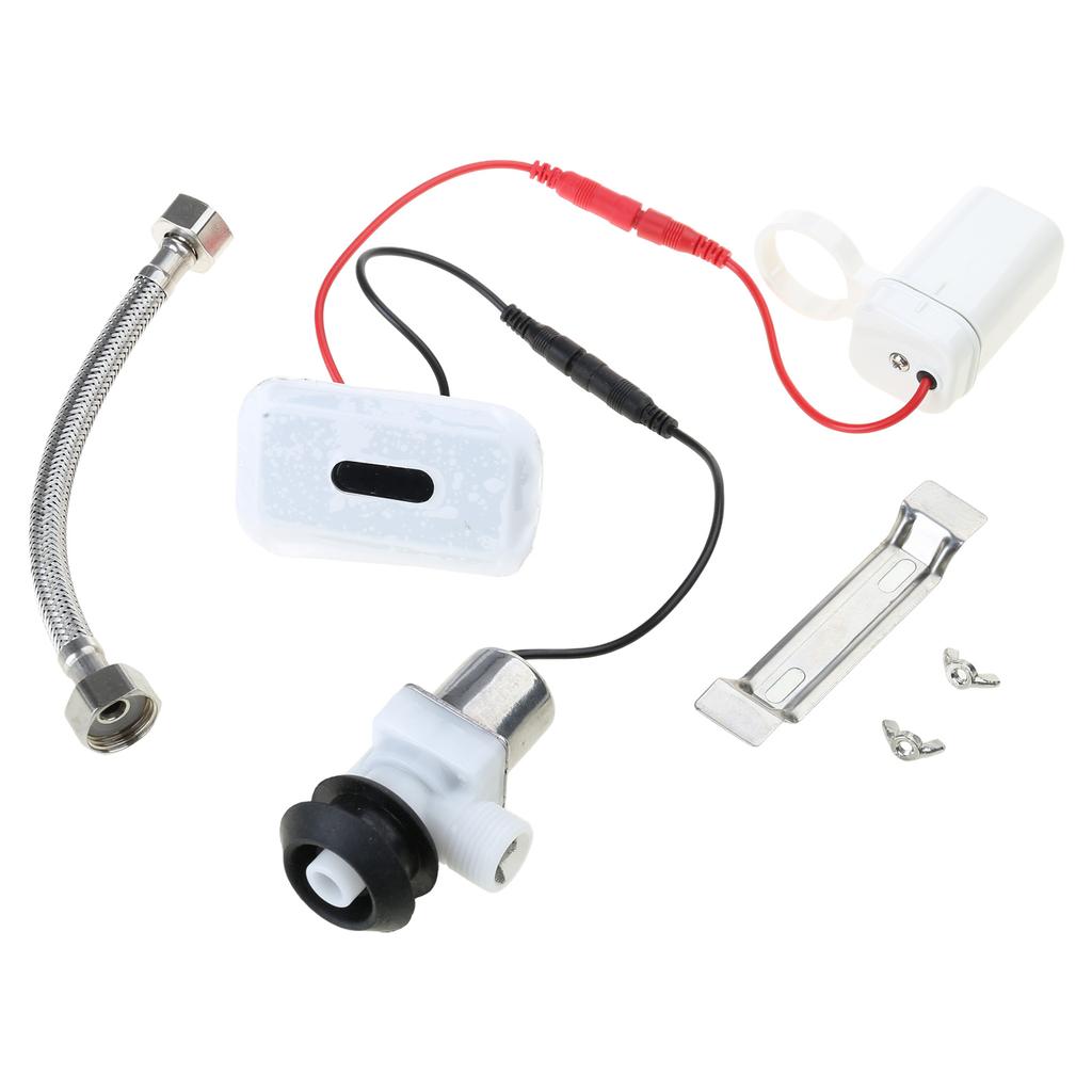 Touchless Urinal Flush Kits Sensor Flush Valve Toilet Flush Repair Kits Washroom Concealed Wall Mount Sensor Set