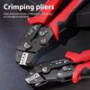 Professional Labor-Saving SN-58B Crimping Pliers for Spade and Dupont Terminals Perfect for Electrical Wiring and Electronics