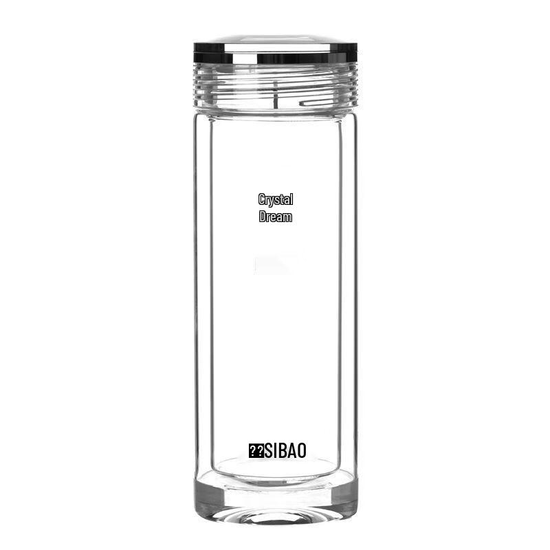 

SIBAO Crystal Dream Double-Layer Glass Cup