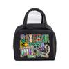 "Teachers Change The World" Pattern Women Men Portable Lunch Bags Funny Books Coffee Pencil Thermal Food Insulation Lunch Bag