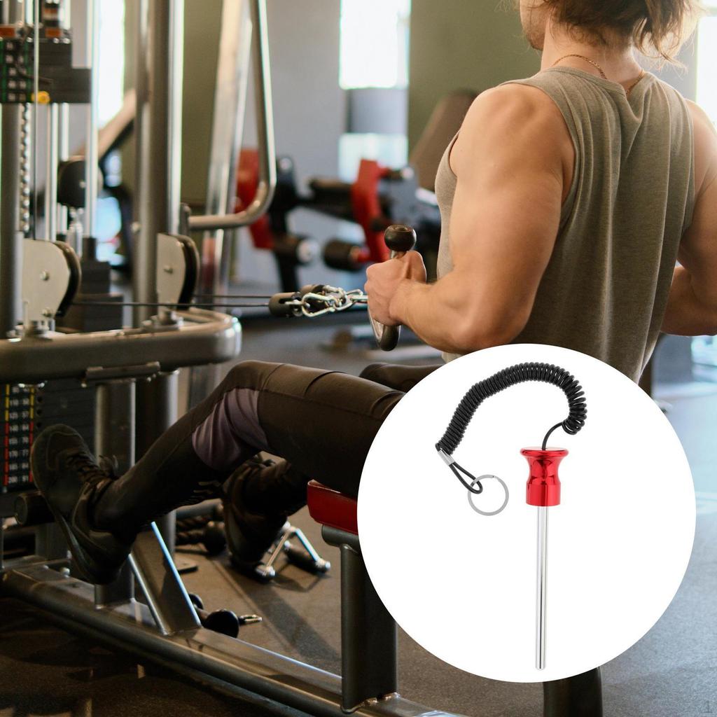 Weight Pilgrimage Pin with Pull Rope Selection Key Aluminum Alloy Machine Parts
