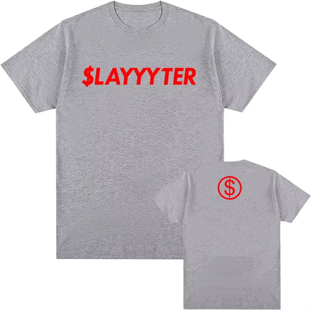 

Album WORT GIRL IN AMERICA Tshirt Singer Slayyyter Graphic Print Tee Summer Short Sleeve Cotton Top Unisex Streetwear M