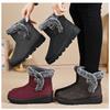 Cotton Shoes Women's Winter New Large Women's Snow Boots with Thick Velvet and High Top Casual Women's Boots