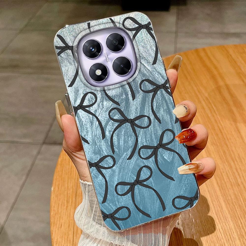 Gradient Colorful Pueple Butterfly For Xiaomi Redmi Note 14 13 Pro 4G Note14 Pro+ 5G Poco X6 Phone Cases Cover Silicone Case Soft Funda Bumper