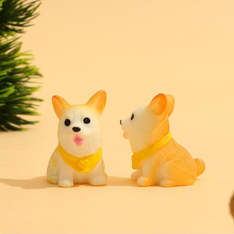 Cartoon Cute Simulation Animals Miniature Figurines Creative DIY Home Decoration Accessories Kawaii Desktop Decoration Gifts