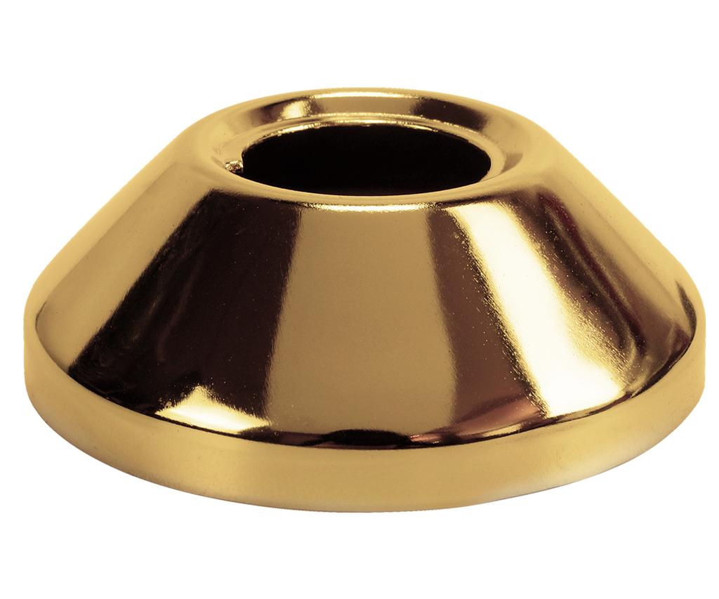 Conical Rosette Gold 3/4"", Height 25 Mm
