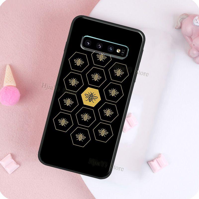 Manchester worker bees Bumble Case For Samsung Galaxy S22 Ultra S21 S20 FE S9 S10 Note 10 Plus S10e Note 20 Ultra Cover