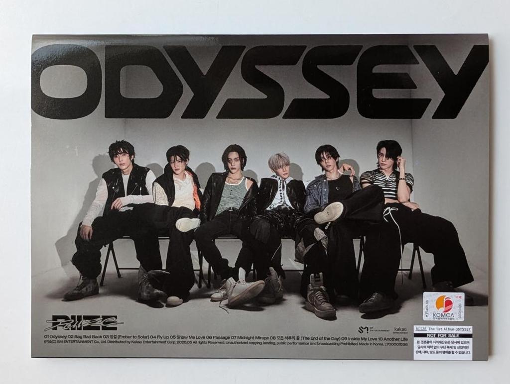 [USED] Not for sale showcase RIIZEODYSSEY