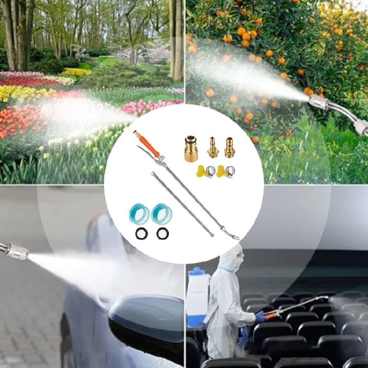 Convertible Sprays Poles With Steel Lock Mechanism Ergonomic Handle For Hard Deep Cleaning