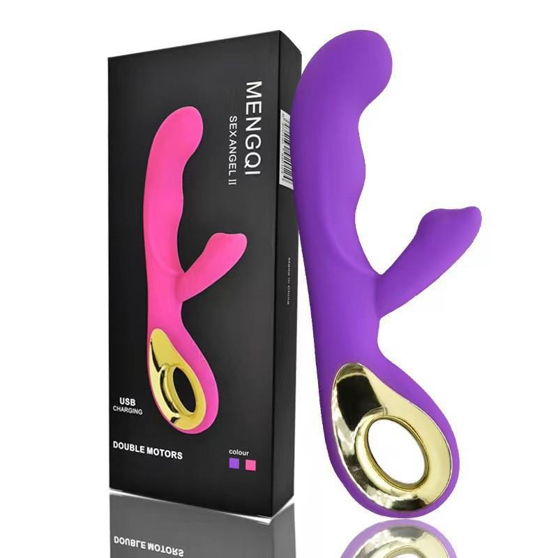 Langchao Rechargeable 10-Frequency Vibrator - Strong Shock, Water-Resistant, Intimate Adult Toy for Women