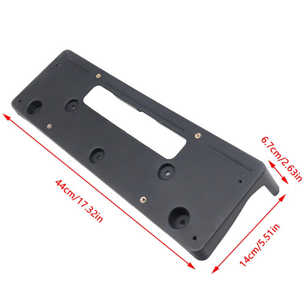 Front Bumper License Plate Bracket Support Mount Frame 51117187480 For BMW 7 Series 2009 2010 2011 2012