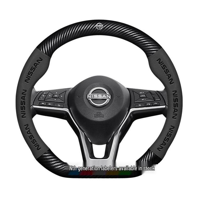 Housses de volant Nissan pour les modèles Tiida, Kicks, Murano, Sylphy, Teana, Qashqai, X-Trail et Sunny.