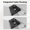 New Mini Star Antenna Signal Bracket with Bend Pipe Base