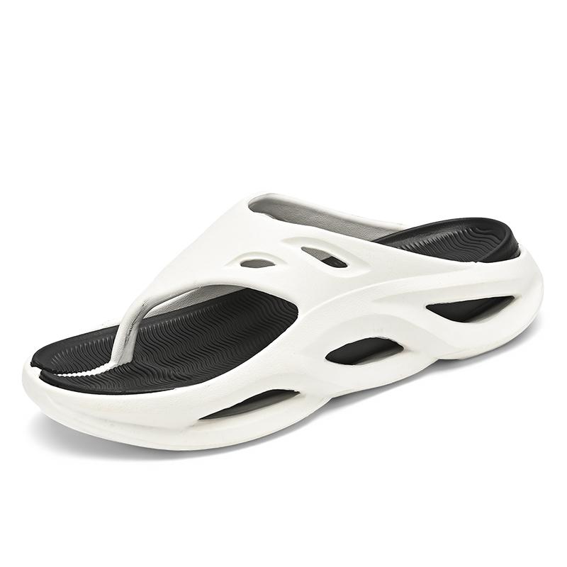 Lightweight Holiday Sandals for Men Outdoor Summer Walking Mens Flip Flop Casual Classic Style Bright Colored EVA Beach Shoes