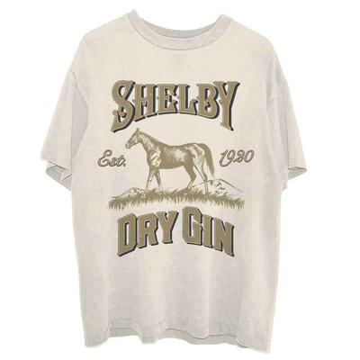 Peaky Blinders Shelby Dry Gin T-Shirt Neutral New