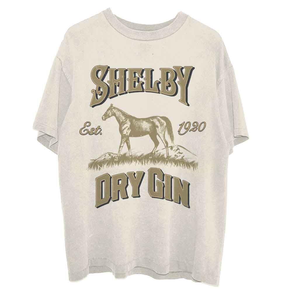 Peaky Blinders Shelby Dry Gin T-Shirt Neutral New L