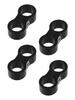Vehicle Maintenance Black Fuel Line Clamp Minimize Leaks And Improve Flow Aluminum Clamp Minimizes Risk Of Leaks