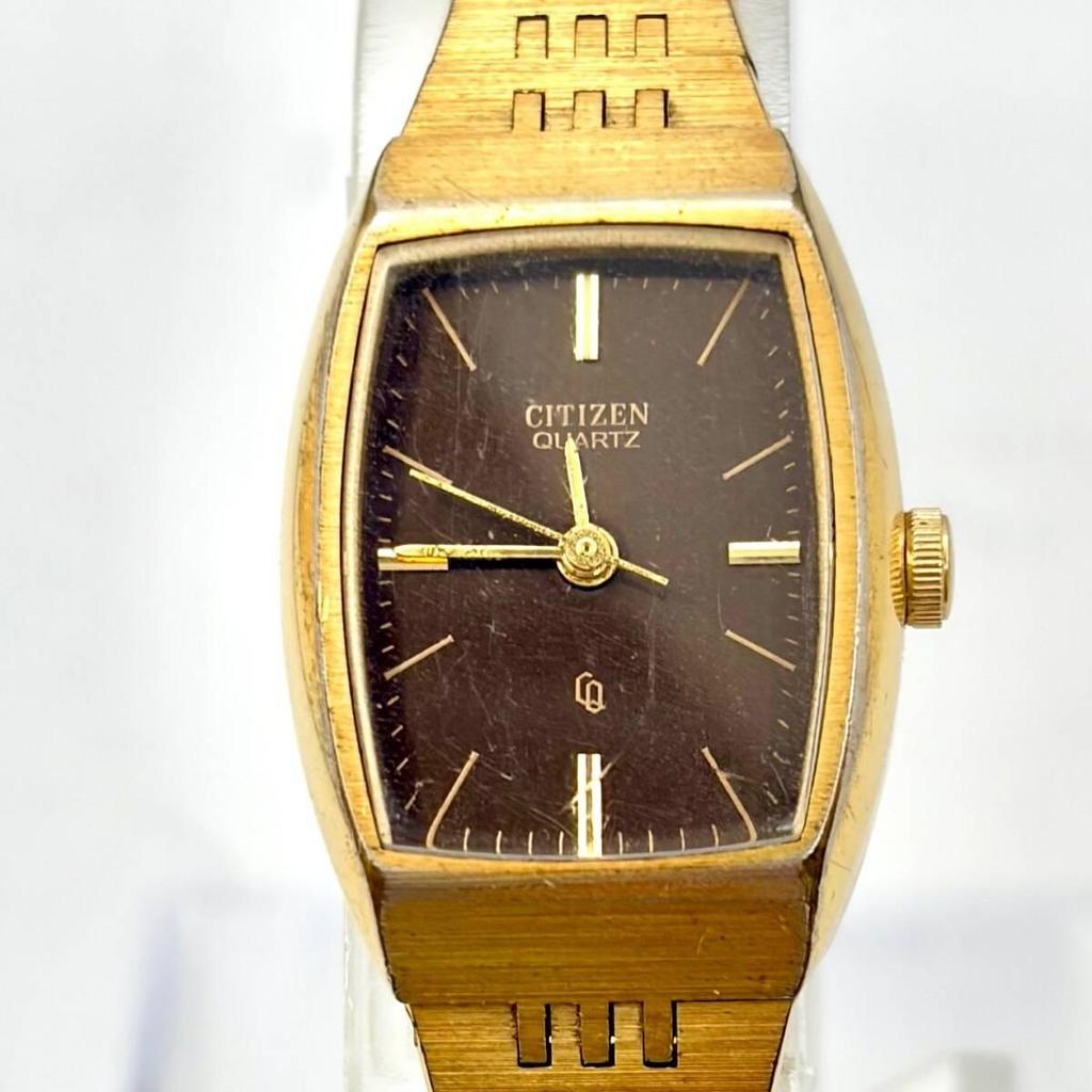 Used [New Battery] CITIZEN Ladies Watch Gold 4-153481 9032037