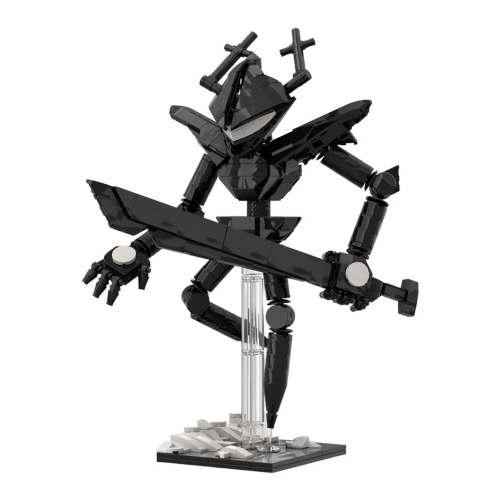 Gobricks MOC Deltarune MOC-231847 The Roaring Knight (Deltarune) Bricks