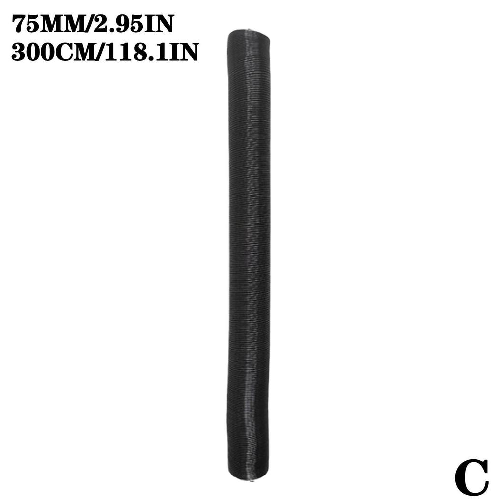 2m Parking Heater Duct Ducting Pipe Hose Black For Webasto Eberspacher Heater 42/60/75mm Car Camper Air Diesel Parking Tube
