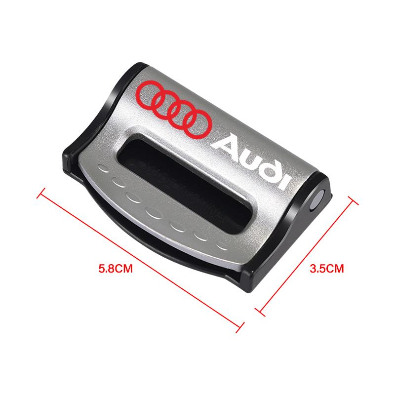 Car Seat Belts Clips Safety Adjustable Stopper Buckle Clip for Audi A3 A4 B5 B6 A3 8P 8V 8L A5 A6 C6 C5 A1 A7 A8 Q2 Q3 TT RS3 RS4