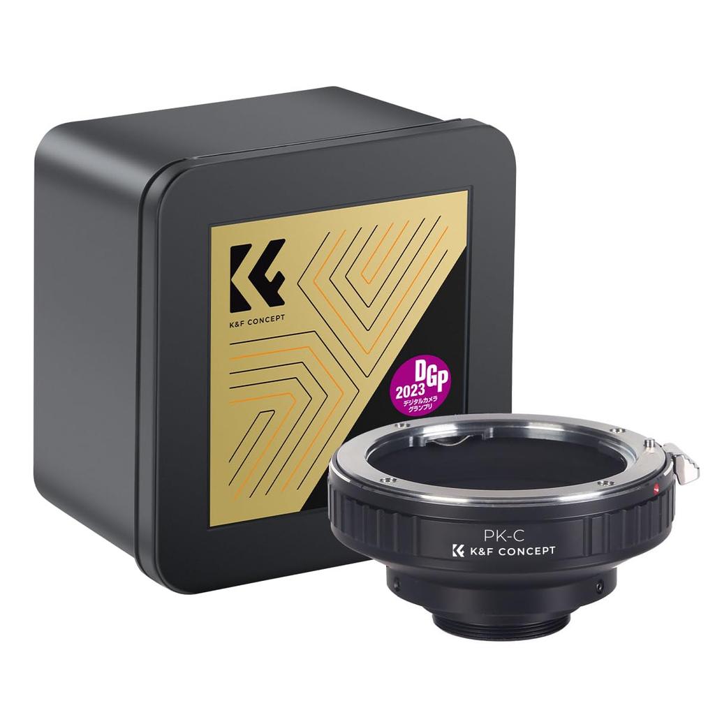 CONCEPT Lens Adapter for PENTAX K PK Lenses Adapter for mounting movie cameras and CCTV official K&F PK-C - C-type cameras. (Manufacturer's store)