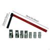 Wrench Socket Plumber Back Nut Kit Hand Tools Pipe Repairing Practical Home Bath Sturdy Shower