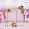 Gold Wedding Arch Stand Backdrop Frame - 3 Size Options & Easy Assembly - Bridal Balloon Garland Holder & Floral Display Stand