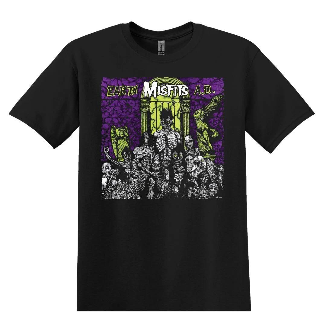 Misfits Earth AD Rock, Band T-Shirt Black S-3XL 3XL