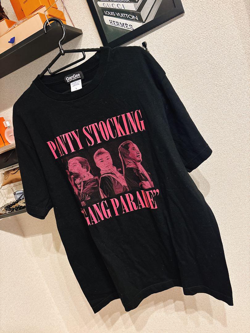 

[Б/У] ЧУЛКИ-ПАНТИ черные с принтом