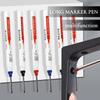 6/8Pcs/Set 30mm Long Head Markers Pen Bathroom Woodworking Decoration Deep Hole Marker Blue/Red/Black/White Oily Marker Pens