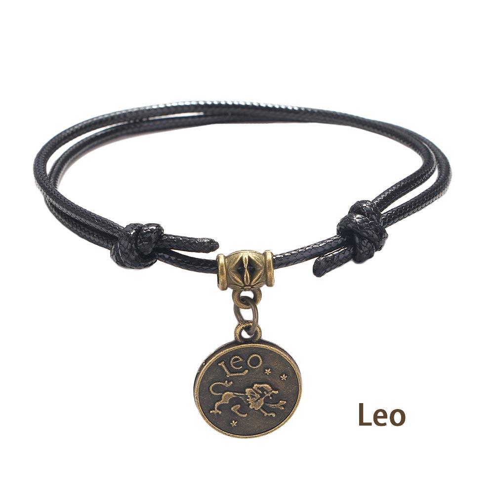 Ankle Chain Beach Personality Bracelet Barefoot Fashion Foot Chain 12 Constellations Anklet Foot Jewelry