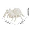 2/3/5Pcs Halloween Glowing Light Two-Color LED Spider Shape Night Light Portable Haunted House Halloween Decoration