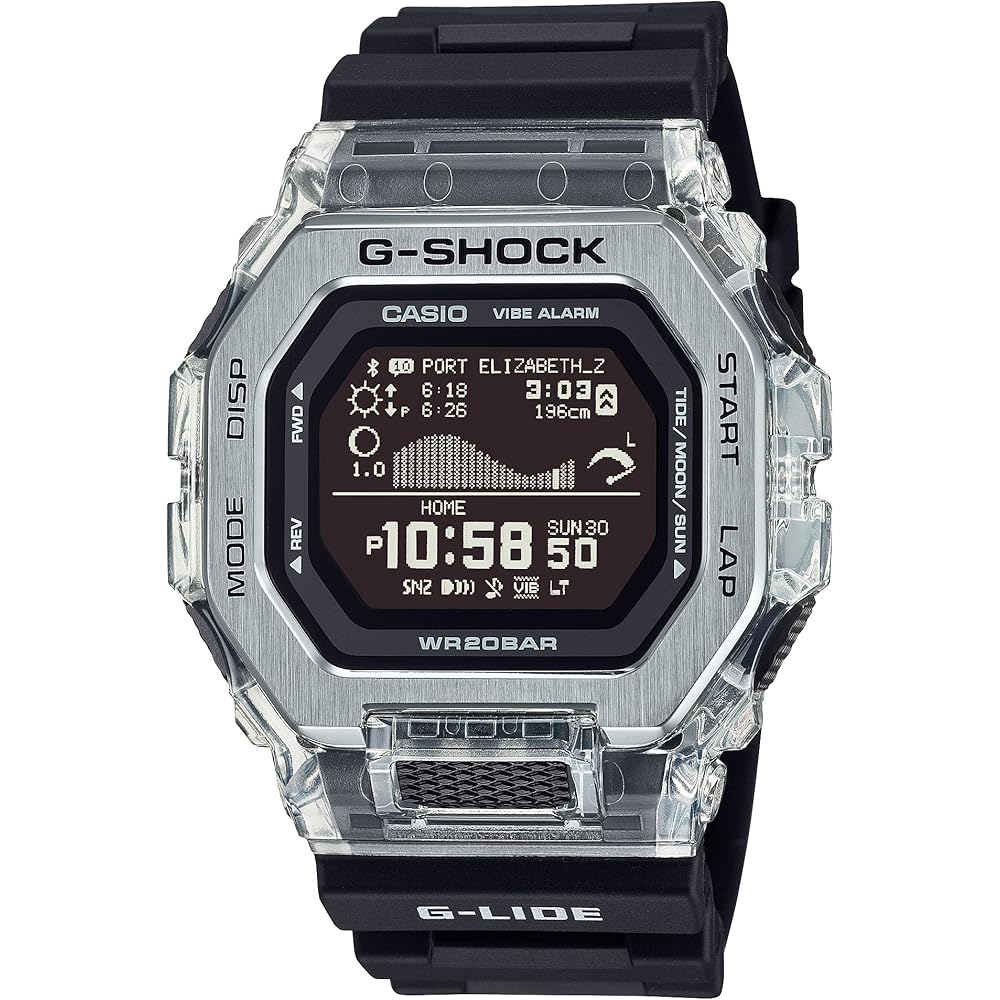 Casio G-Shock G-Lide Bluetooth Men s Watch Black Eco-Friendly Material GBX-100S-1JF