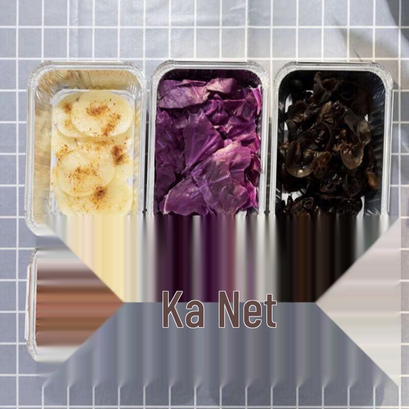Disposable Rectangular Aluminum Foil Containers