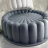 Round  Silicone Cake Mold Sunflower Shaped Baking Pan Large Tool Embryo Making Molds Household Kitchen Convenience Small Tools