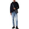 Emporio Armani Solid Color Polo Collar Short Sleeve Polo Shirt Men tops Navy-Blue 6R1F871-JGYZ1-09N6