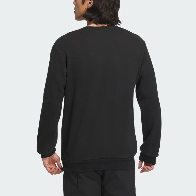 Adidas Graphic Crew Sweatshirt Men Tops Black IT8842