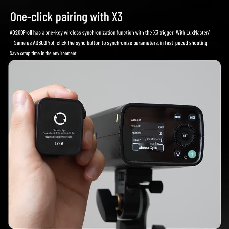 Godox AD200Pro II Portable Outdoor Flash