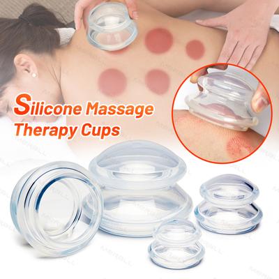 1Pcs Silicone Massage Body Cups Anti Cellulite Suction Cup Chinese Vacuum Cuppings Massager for Face Skin Lifting Body Relaxtion